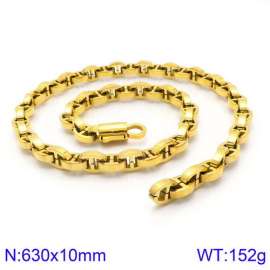 SS Gold-Plating Necklace