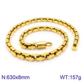 SS Gold-Plating Necklace