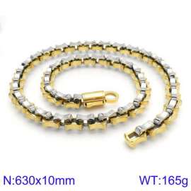 SS Gold-Plating Necklace