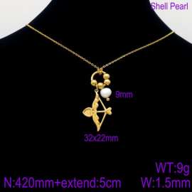 SS Gold-Plating Necklace