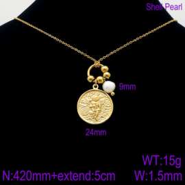 SS Gold-Plating Necklace