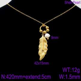 SS Gold-Plating Necklace