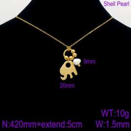 SS Gold-Plating Necklace