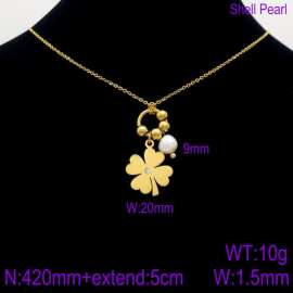 SS Gold-Plating Necklace