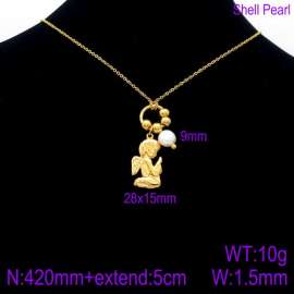 SS Gold-Plating Necklace