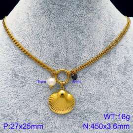 SS Gold-Plating Necklace