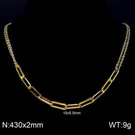 SS Gold-Plating Necklace