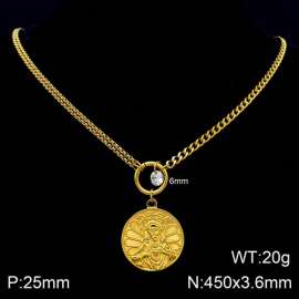 SS Gold-Plating Necklace