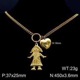 SS Gold-Plating Necklace