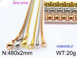 Staineless Steel Small Gold-plating Chain