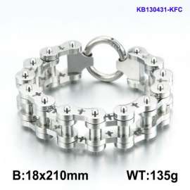 Stainless Steel Bicycle Bracelet