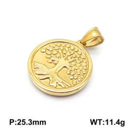 Stainless Steel Gold-plating Pendant