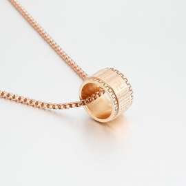 SS Rose Gold-Plating Necklace