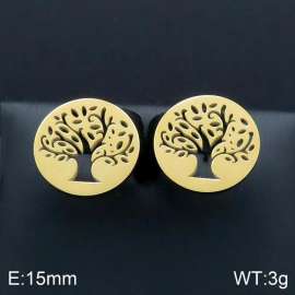 SS Gold-Plating Earring