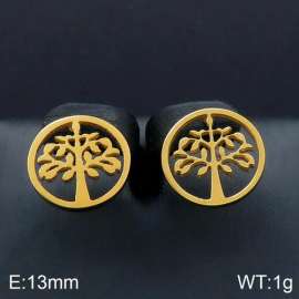 SS Gold-Plating Earring