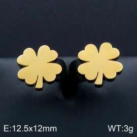 SS Gold-Plating Earring