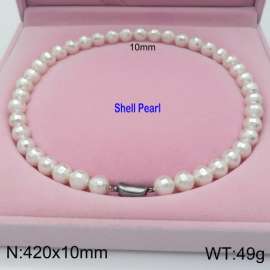 Shell Pearl Necklaces