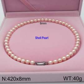 Shell Pearl Necklaces