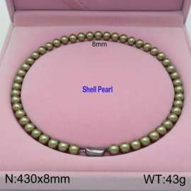 Shell Pearl Necklaces