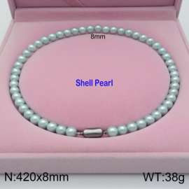 Shell Pearl Necklaces