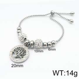 Stainless Steel Stone Bracelet