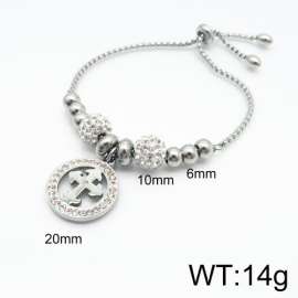 Stainless Steel Stone Bracelet