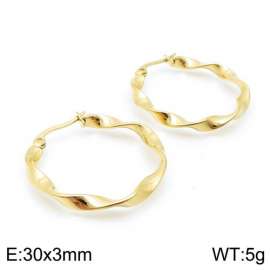 SS Gold-Plating Earring