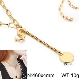 SS Gold-Plating Necklace