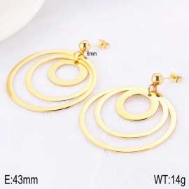 SS Gold-Plating Earring