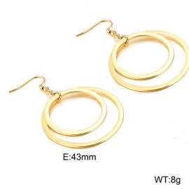 SS Gold-Plating Earring