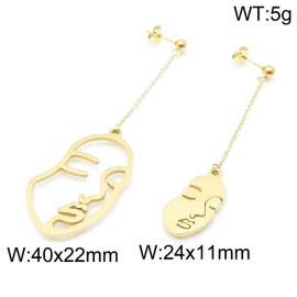 SS Gold-Plating Earring