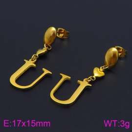 SS Gold-Plating Earring