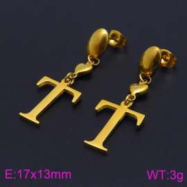 SS Gold-Plating Earring