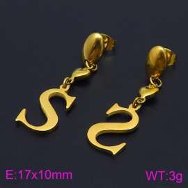 SS Gold-Plating Earring