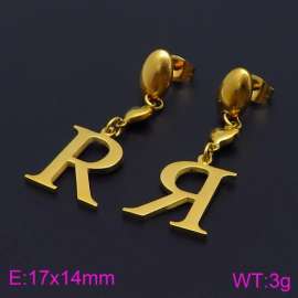 SS Gold-Plating Earring