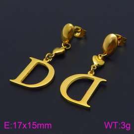 SS Gold-Plating Earring