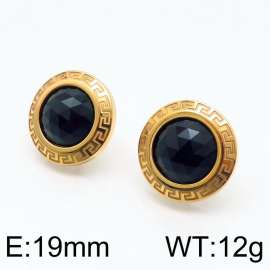 SS Gold-Plating Earring