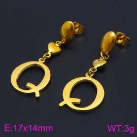 SS Gold-Plating Earring