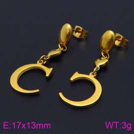 SS Gold-Plating Earring