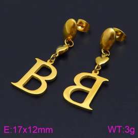 SS Gold-Plating Earring