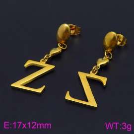 SS Gold-Plating Earring