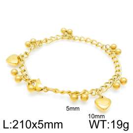 Stainless Steel Gold-plating Bracelet