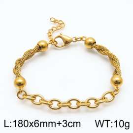 Stainless Steel Gold-plating Bracelet