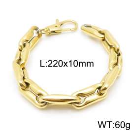 Stainless Steel Gold-plating Bracelet