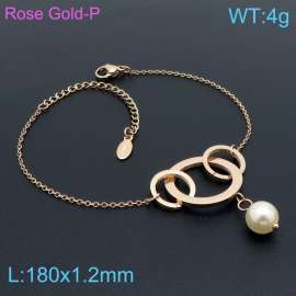 Stainless Steel Rose Gold-plating Bracelet