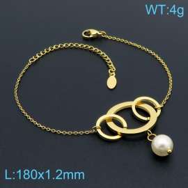 Stainless Steel Gold-plating Bracelet