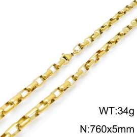 SS Gold-Plating Necklace