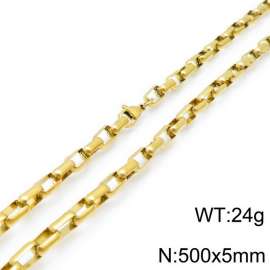 SS Gold-Plating Necklace