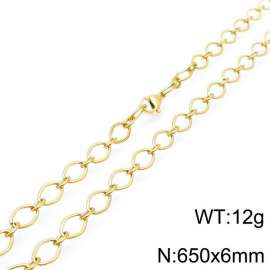 SS Gold-Plating Necklace