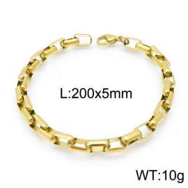 Stainless Steel Gold-plating Bracelet